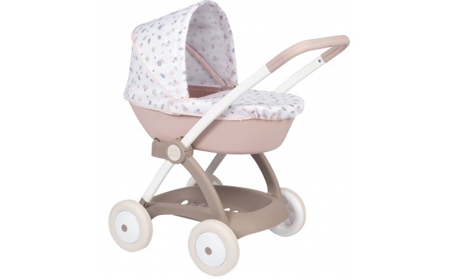 Коляска для ляльки Smoby Toys Baby Nurse Рожева пудра Модерн (254118)