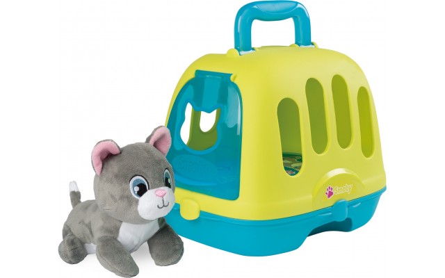 Ігровий набір Smoby Toys Ветеринар з кейсом та переноскою, звукові ефекти (340302)