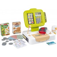 Игровой набор Smoby Электронная касса со сканером, звуком, светом и аксессуарами (350113)