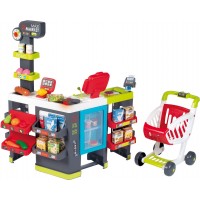 Игровой набор интерактивный супермаркет Smoby Toys Макси с электронной кассой (350235)