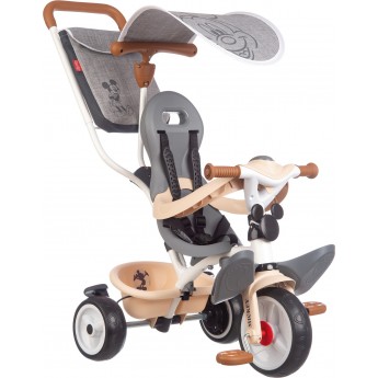 Детский трехколесный велосипед Smoby Toys Микки Маус, серый (741402)