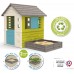 Игровой садовый дом Smoby Toys Garden House с песочницей или грядкой 2-в-1 (810728) title=