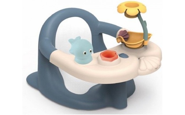 Стільчик для купання малюка Smoby Little 2-в-1 з ігровою панеллю (140404)