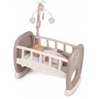Іграшкова колиска Smoby Baby Nurse Для пупса з мобілем (220372)