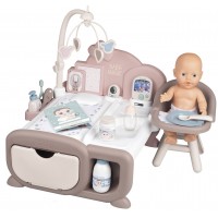 Ігровий набір Smoby Baby Nurse Дитяча кімната з пупсом і аксеc. (220375)