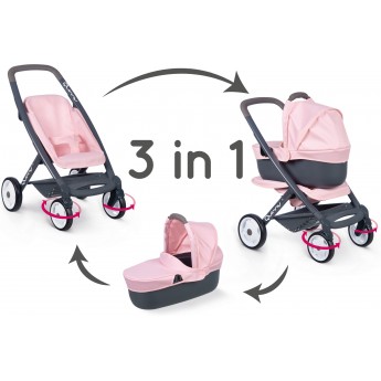 Коляска для куклы Smoby Maxi-Cosi & Quinny 3 в 1 Софт (253117)