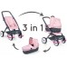 Коляска для куклы Smoby Maxi-Cosi & Quinny 3 в 1 Софт (253117) title=
