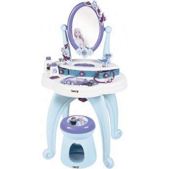 Детский игровой набор Smoby Toys Столик с зеркалом Фроузен Парикмахерская 2 в 1 (320244)