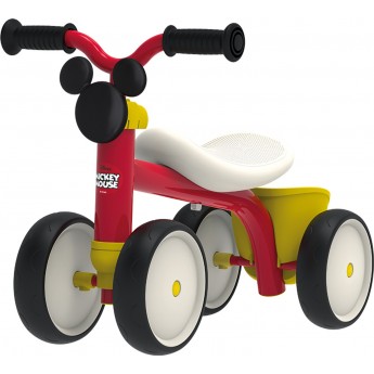 Детский беговел Smoby Микки Маус Рокки, четырехколесный (721404)