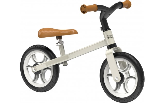 Беговел металлический Smoby, серый двухколесный (770210)