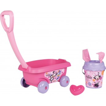 Набір для пісочниці Smoby Возик Мінні Маус, рожевий (867014)