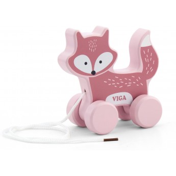 Іграшка каталка Viga Toys PolarB Лисичка (44002)