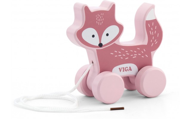 Іграшка каталка Viga Toys PolarB Лисичка (44002)