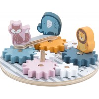 Ігровий набір Viga Toys PolarB Шестерні зі звірятами (44006)