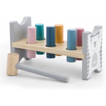 Игрушка стучалка Viga Toys PolarB Гвоздики (44009)