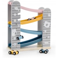 Дерев'яний ігровий набір Viga Toys PolarB Автотрек (44013)