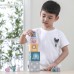 Дерев'яні кубики пірамідка Viga Toys PolarB Сортуємо та складаємо (44016) title=