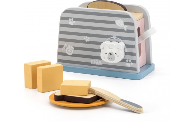 Деревянная игрушка Viga Toys PolarB Тостер (44017)