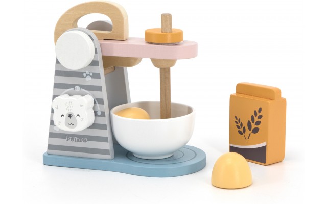 Игрушка миксер Viga Toys PolarB из дерева (44019)