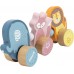Іграшка каталка дерев'яна Viga Toys PolarB Звірята (44023) title=