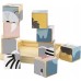 Детские кубики-пазл Зверята Viga Toys PolarB из дерева (44024) title=
