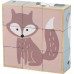 Детские кубики-пазл Зверята Viga Toys PolarB из дерева (44024) title=