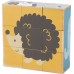 Детские кубики-пазл Зверята Viga Toys PolarB из дерева (44024) title=