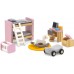 Дерев'яні меблі для ляльок Viga Toys PolarB Дитяча кімната (44036) title=