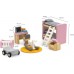 Дерев'яні меблі для ляльок Viga Toys PolarB Дитяча кімната (44036) title=