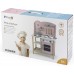 Детская деревянная кухня Viga Toys PolarB с посудой, розовая (44046) title=