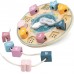 Деревянный сортер-шнуровка Viga Toys PolarB Часы (44053) title=