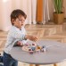 Деревянный сортер-шнуровка Viga Toys PolarB Часы (44053) title=