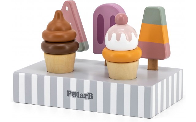 Деревянный игровой набор Viga Toys PolarB Мороженое (44057)