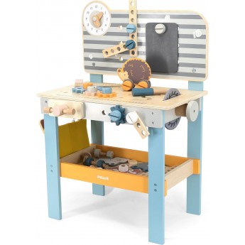 Игровой набор Viga Toys PolarB Деревянный верстак с инструментами (44065)