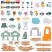Дерев'яна залізниця Viga Toys PolarB 90 ел. (44067) title=