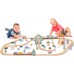Дерев'яна залізниця Viga Toys PolarB 90 ел. (44067) title=