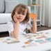 Дерев'яний пазл Viga Toys PolarB Числа та звірята (44071) title=