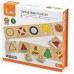 Деревянный пазл-игра Viga Toys Изучаем формы (44506) title=