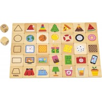 Деревянный пазл-игра Viga Toys Изучаем формы (44506)