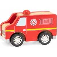 Дерев'яна іграшка Viga Toys Пожежна машинка (44512)
