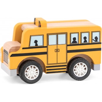 Дерев'яна іграшка Viga Toys Шкільний автобус (44514)
