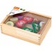 Іграшкова їжа Viga Toys Нарізані овочі з дерева (44540) title=