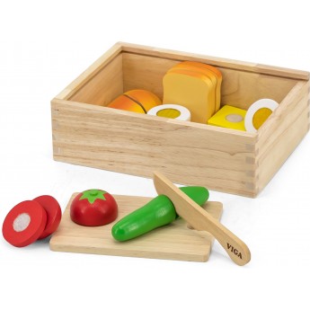 Іграшкові продукти дерев'яні Viga Toys Сніданок (44541)
