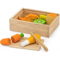Игрушечные продукты деревянные Viga Toys Обед (44542)