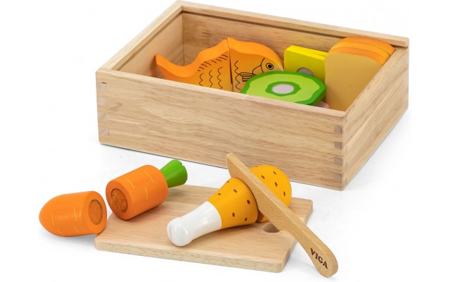 Игрушечные продукты деревянные Viga Toys Обед (44542)
