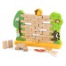 Деревянная настольная игра Viga Toys Стена из кирпичиков (44566) title=