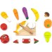 Іграшкові продукти Viga Toys Нарізана їжа з дерева (44579) title=