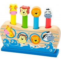Дерев'яна іграшка-сортер Viga Toys Веселий ковчег (50041)