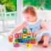 Набор деревянных кубиков Viga Toys Веселый городок (50043) title=