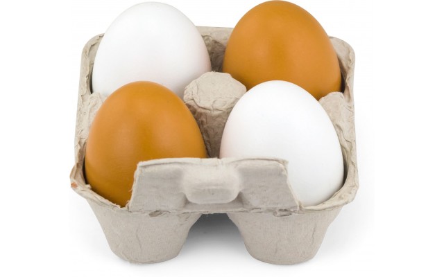 Іграшкові продукти Viga Toys Лоток з яйцями, 4 шт. (50044)